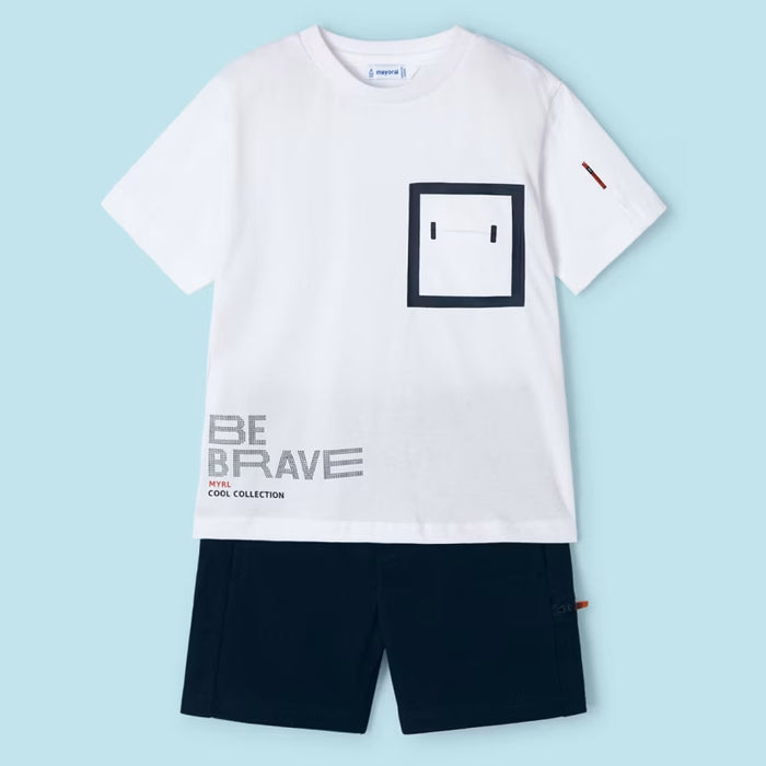 Mayoral Knit Set - Blanco