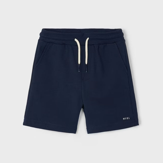 Mayoral Basic Fleece Shorts - Marino