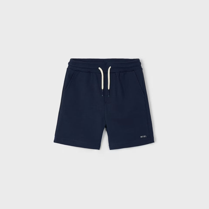 Mayoral Basic Fleece Shorts - Marino