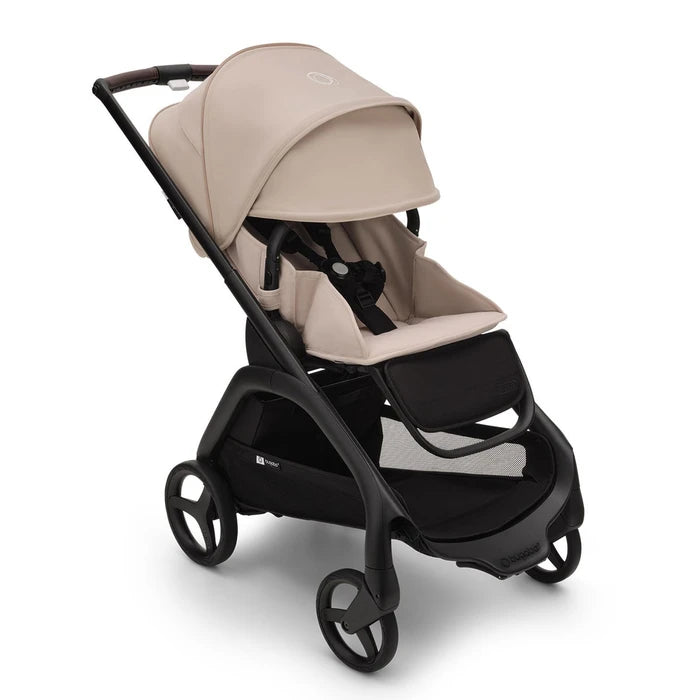 Bugaboo Dragonfly Complete Stroller -Black/Desert Taupe-Desert Taupe
