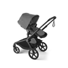 Bugaboo Kangaroo Seat Complete NA - Black/Moon Grey-Moon Grey