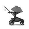 Bugaboo Kangaroo Seat Complete NA - Black/Moon Grey-Moon Grey