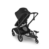 Bugaboo Kangaroo Seat Complete NA - Black/Moon Grey-Moon Grey