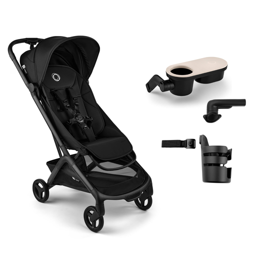 Bugaboo Butterfly 2 Snack Essential Bundle Heritage Black