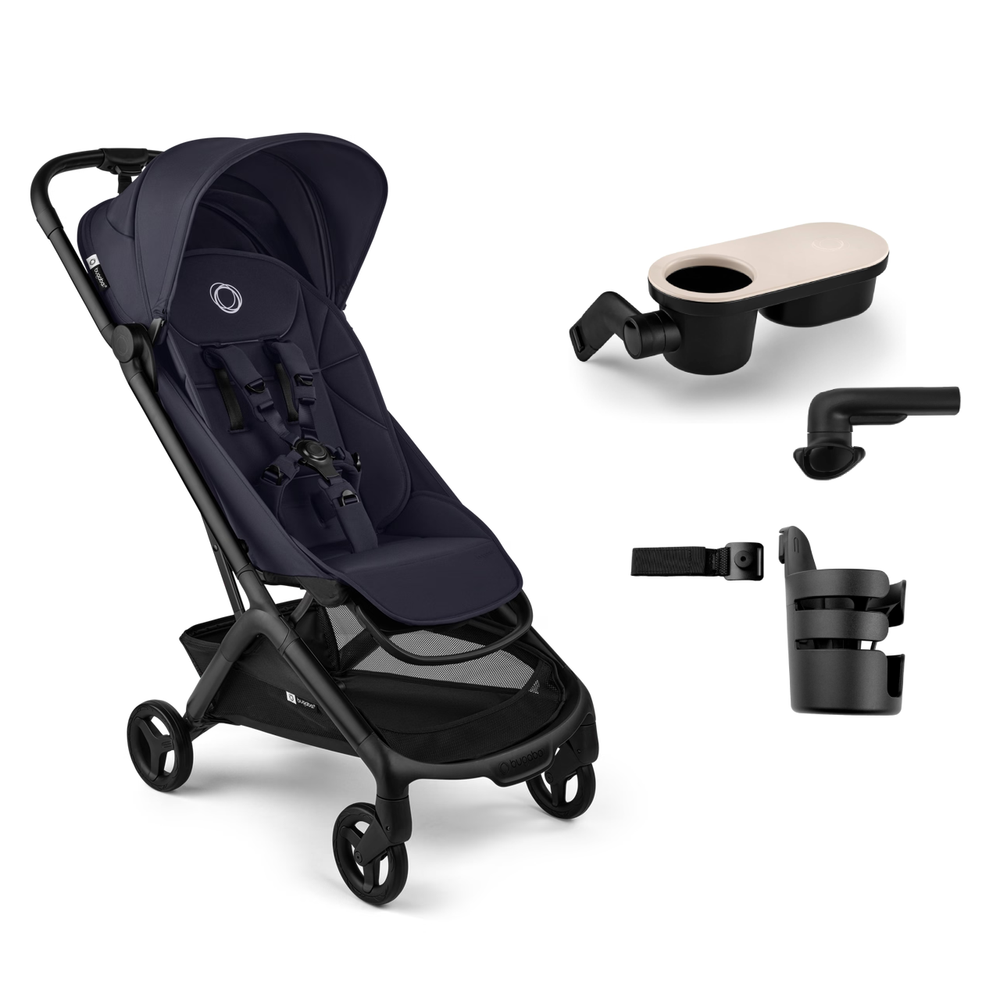 Bugaboo Butterfly 2 Snack Essential Bundle Deep Indigo
