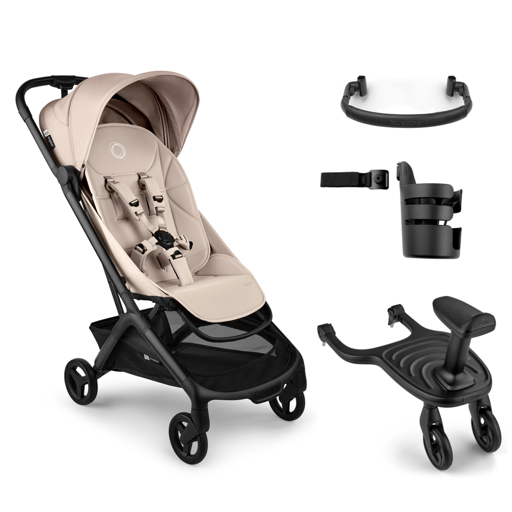 Bugaboo Butterfly 2 Sibling Essential Bundle Desert Taupe