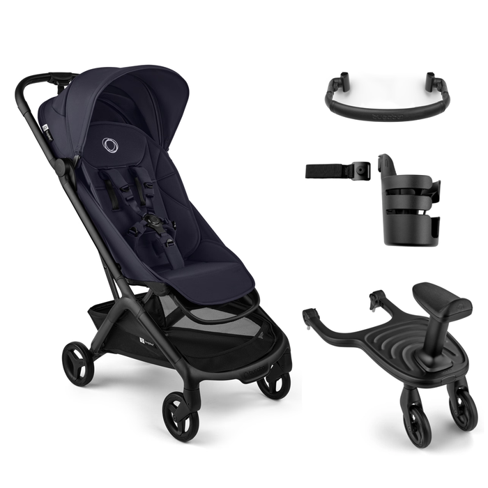 Bugaboo Butterfly 2 Sibling Essential Bundle Deep Indigo