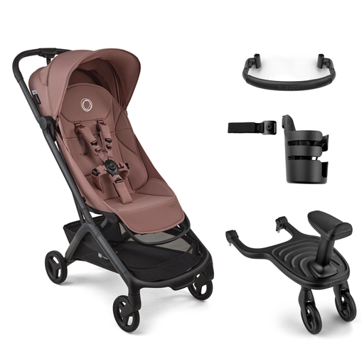 Bugaboo Butterfly 2 Sibling Essential Bundle Dusty Pink