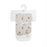 Piccolo Bambino 3pk Solid & all over printed Burp cloths - Beige