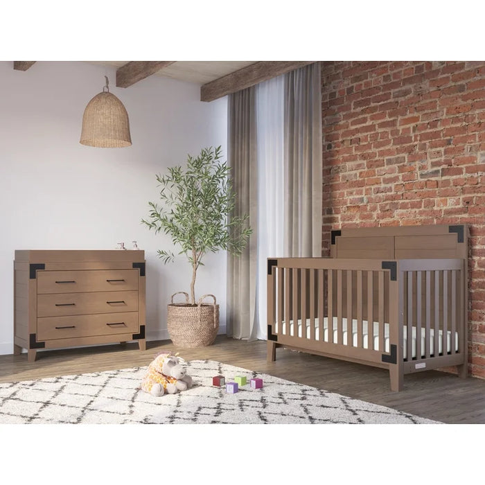 Child Craft Lucas 4-in-1 Crib - Dusty Heather