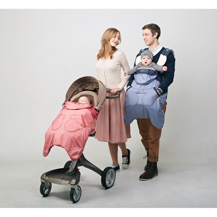 IAngel Carrier Cover LEVE Four Season Warmer Check Charcoal