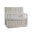 Natart Como Convertible Crib With Upholstered Panel