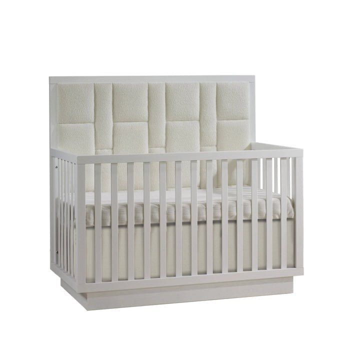 Natart Como Convertible Crib With Upholstered Panel
