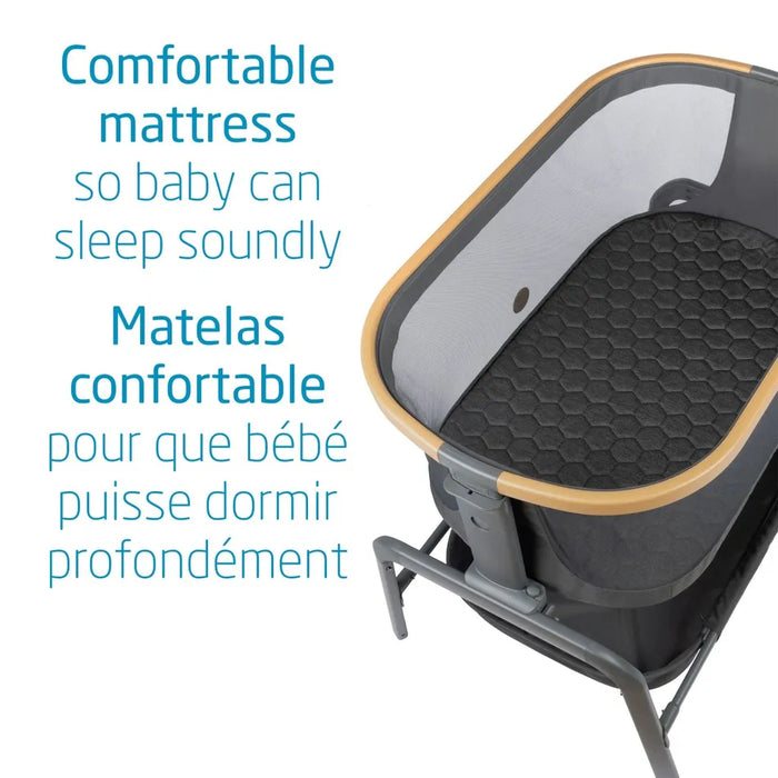 Maxi Cosi Iora Bedside Bassinet - Classic Graphite