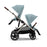 Cybex Gazelle S Stroller - Taupe Frame Sky Blue Seat