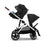 Cybex Gazelle S Stroller - Silver Frame Moon Black Seat