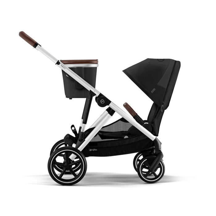 Cybex Gazelle S Stroller - Silver/Moon Black (Floormodel) 522004813