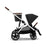 Cybex Gazelle S Stroller - Silver Frame Moon Black Seat