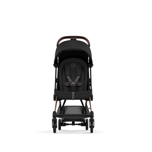 Cybex Coya Ultra-compact Stroller Rosegold Frame - Sepia Black