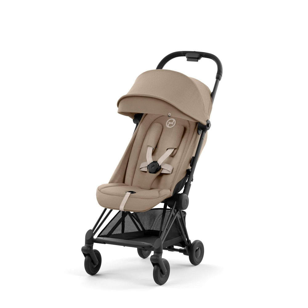 Cybex Coya Onebox - Black Frame/Cozy Beige Seat