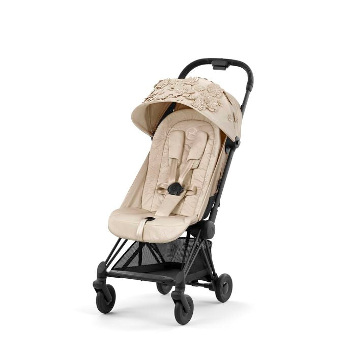 Cybex Coya Ultra-compact Stroller - Simply Flower Beige