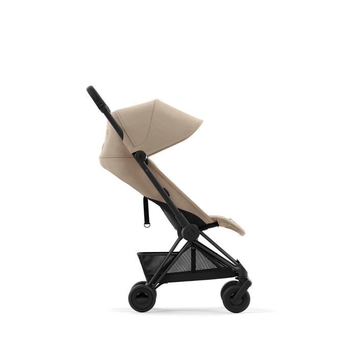 Cybex Coya Onebox - Black Frame/Cozy Beige Seat