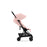 Cybex Coya Ultra-compact Stroller Matt Black Frame - Peach Pink