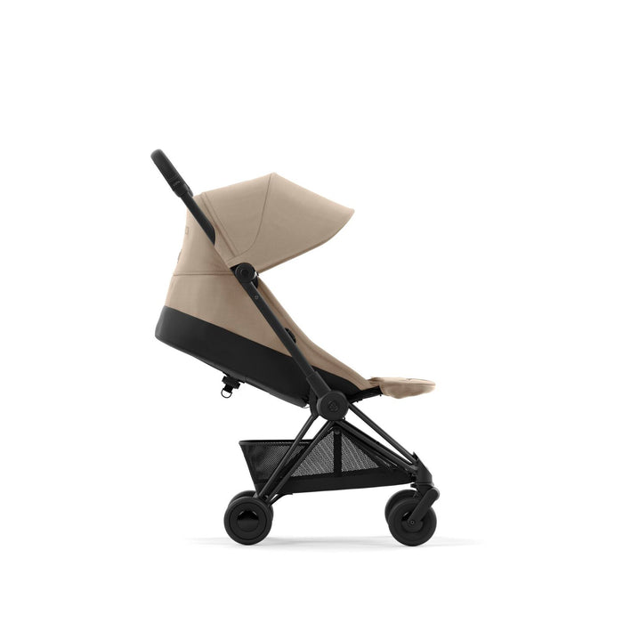 Cybex Coya Onebox - Black Frame/Cozy Beige Seat