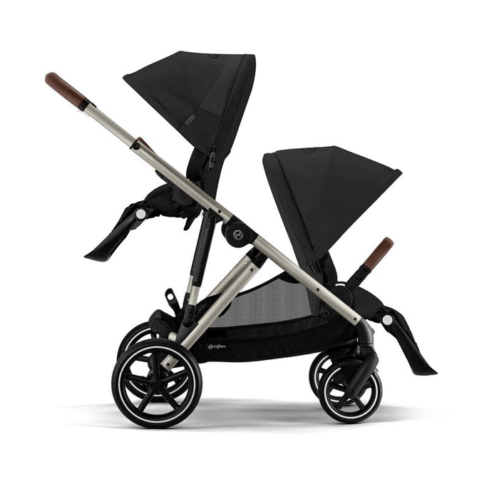 Cybex Gazelle S Stroller - Taupe/Moon Black