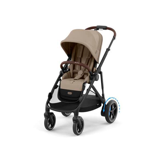Cybex e-Gazelle S - Black / Almond Beige