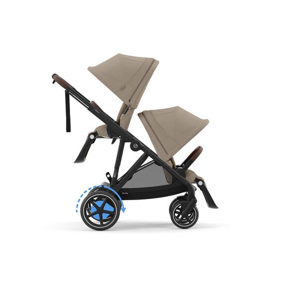 Cybex e-Gazelle S - Black / Almond Beige