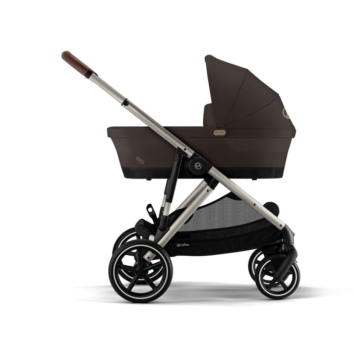 Cybex Gazelle S Stroller - Chocolate Brown/Taupe Frame