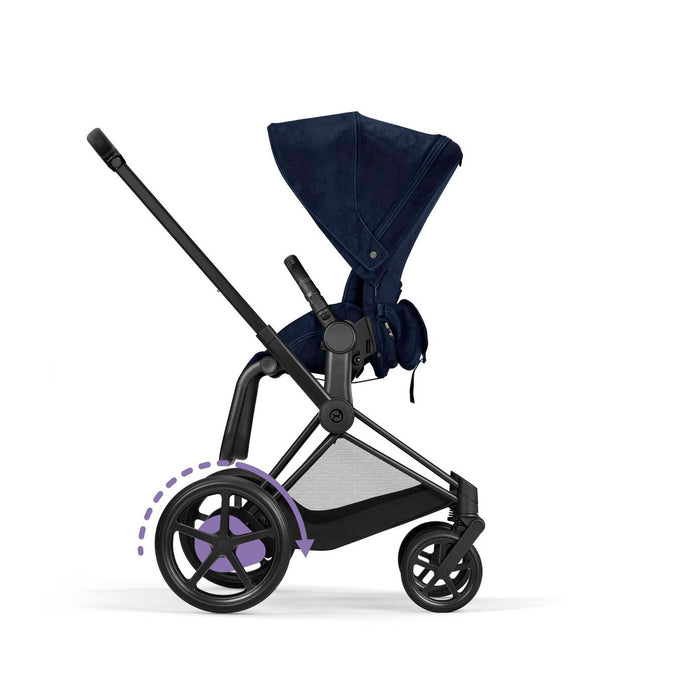 Cybex Priam4 Seat Pack - Rebellious Luxury Denim Blue