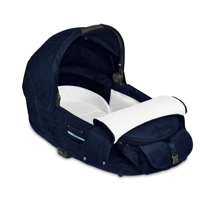 Cybex Priam Lux Carry Cot - Rebellious Luxury Denim Blue