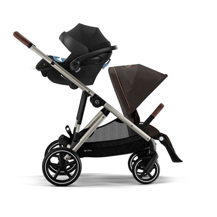 Cybex Gazelle S Stroller - Taupe/Moon Black