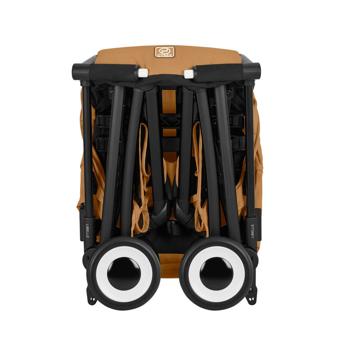 Cybex Libelle Stroller - Cinnamon Yellow/Black Frame