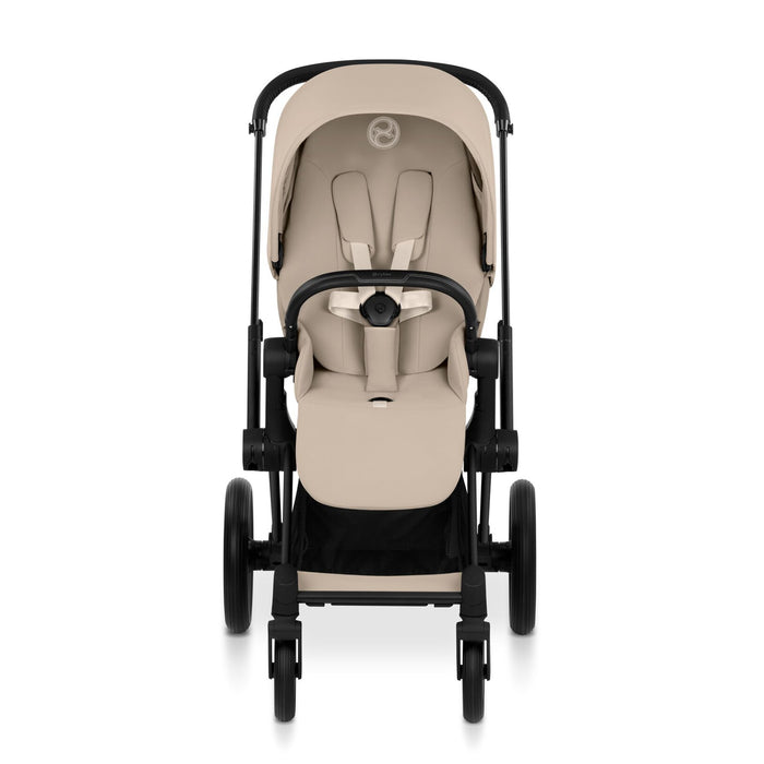Cybex Priam One Box - Black Frame/Cozy Beige Seat