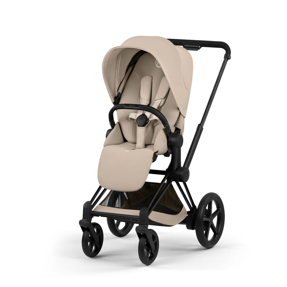 Cybex ePriam One Box - Black Frame/Cozy Beige Seat