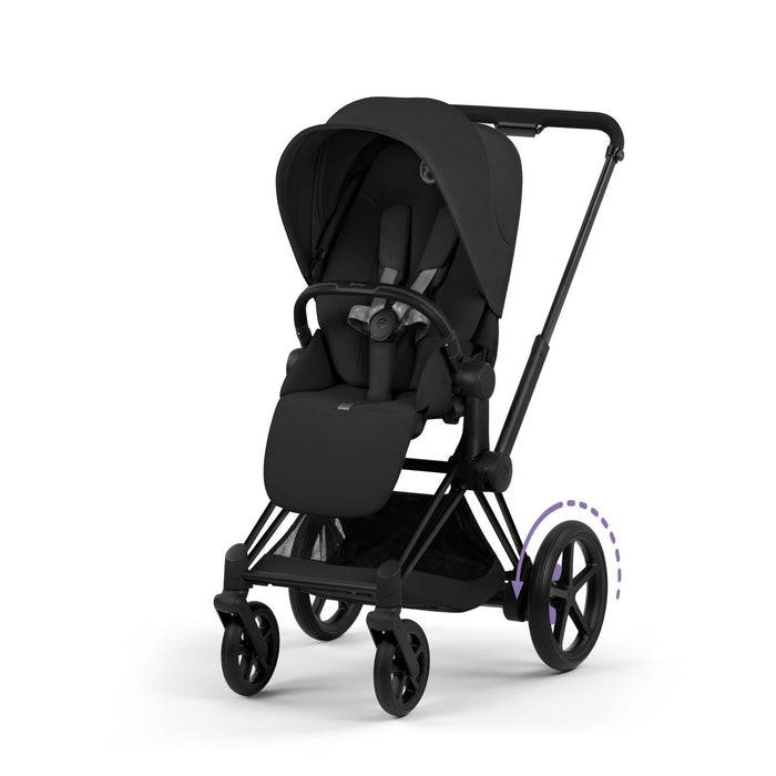 Cybex ePriam One Box - Black Frame/Sepia Black Seat