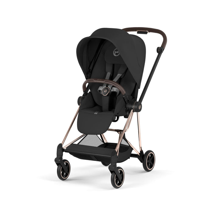 Cybex Mios Onebox - Rose Gold Frame/Sepia Black Seat