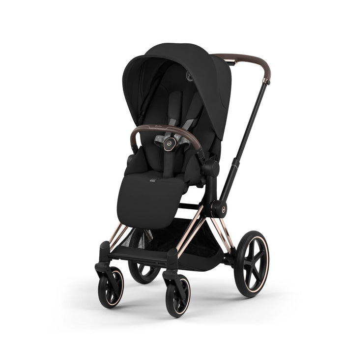Cybex Priam One Box - Rose Gold Frame/Sepia Black Seat