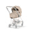 Cybex Mios/Coya Folding Carry Cot - Cozy Beige