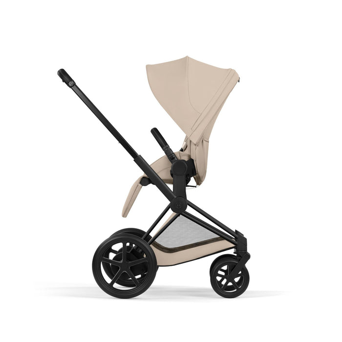 Cybex ePriam One Box - Black Frame/Cozy Beige Seat
