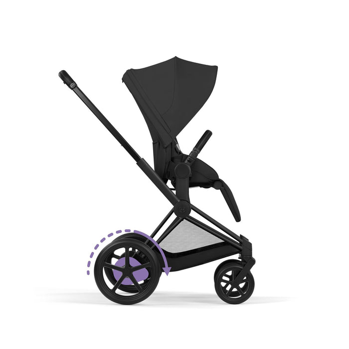 Cybex ePriam One Box - Black Frame/Sepia Black Seat