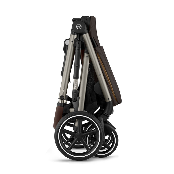 Cybex Gazelle S Stroller - Chocolate Brown/Taupe Frame