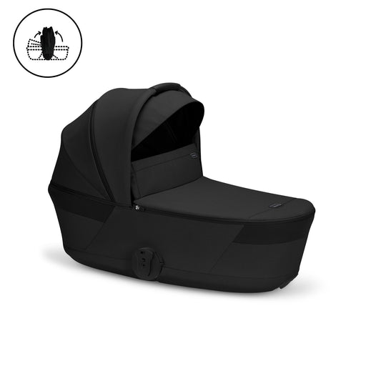 Cybex Balios Folding Cot - Moon Black