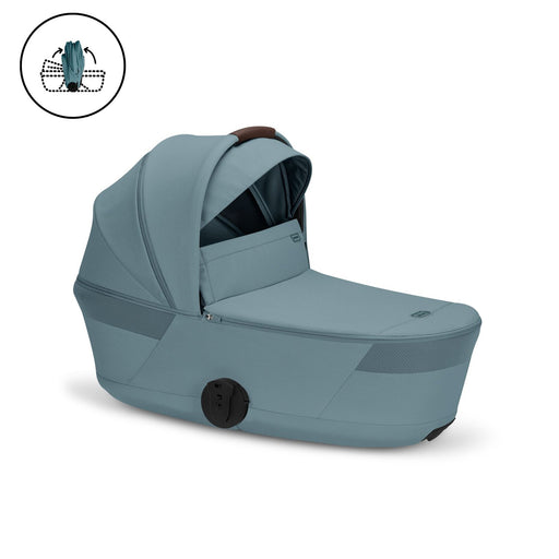 Cybex Balios Folding Cot - Stormy Blue