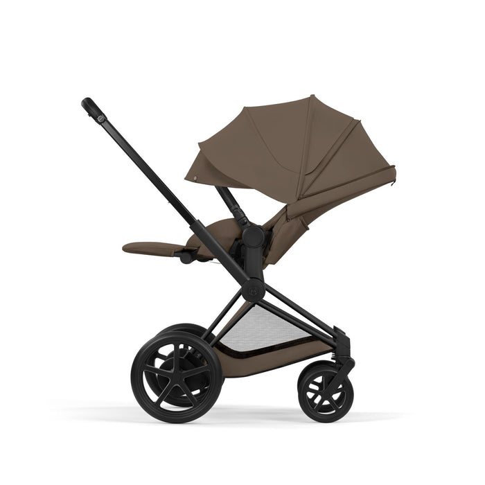 Cybex ePriam One Box - Black Frame/Coconut Brown Seat