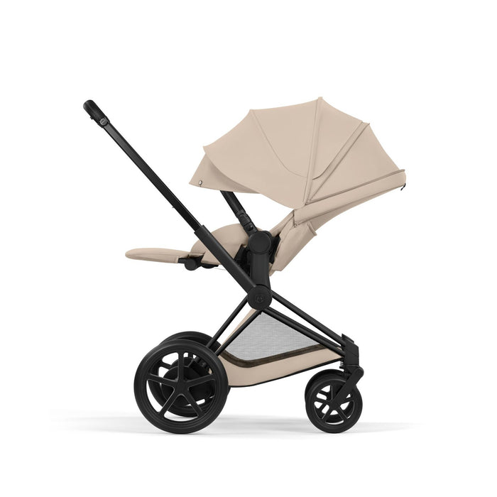 Cybex ePriam One Box - Black Frame/Cozy Beige Seat