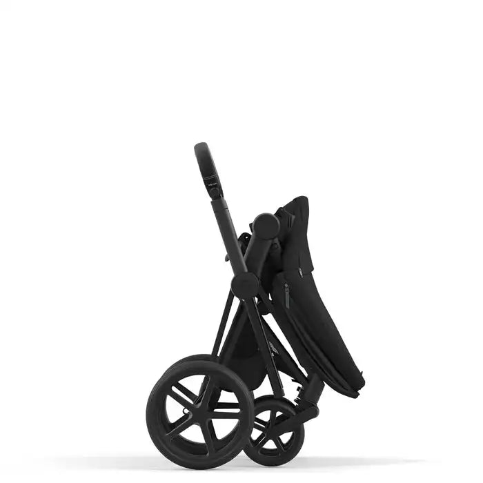 Cybex Priam - Matte Black Frame w/ Sepia Black Seat (ONE BOX)